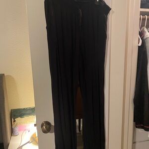 Maurices Black Smocked Waistband